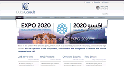 Desktop Screenshot of dubaiconsult.com